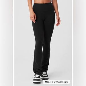 ALO airbrush high waist boot cut legging